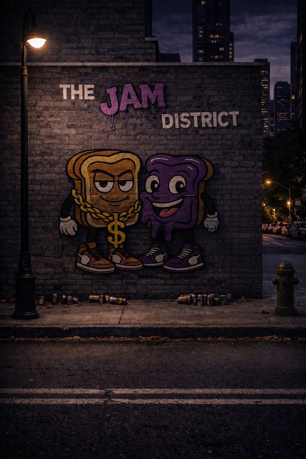 PB&J Bread Winners Tee — Splatter City™ Edition