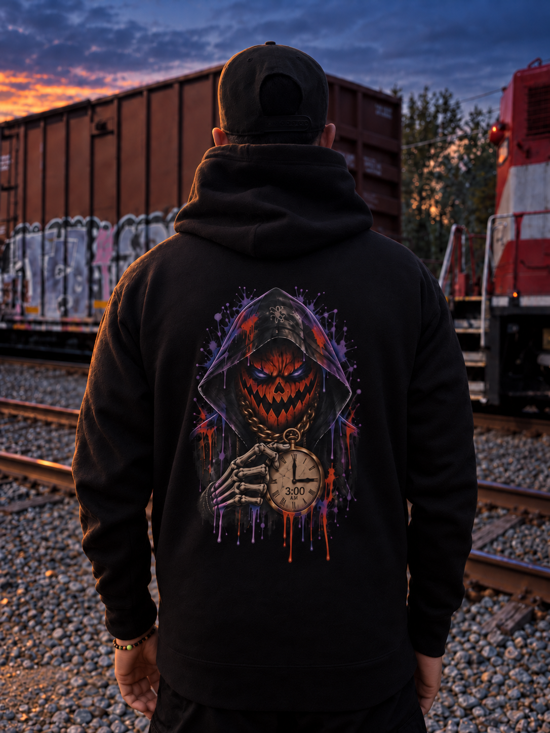 Graveyard Shift Hoodie — Splatter City™ Halloween Edition