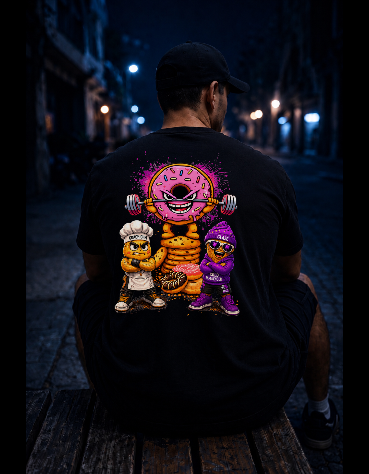 GLAZE the Enforcer Tee — Splatter City™ Edition