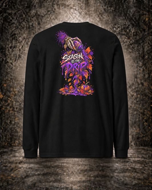 Season of the Drip Long Sleeve Tee — Splatter City™ Fall Edition