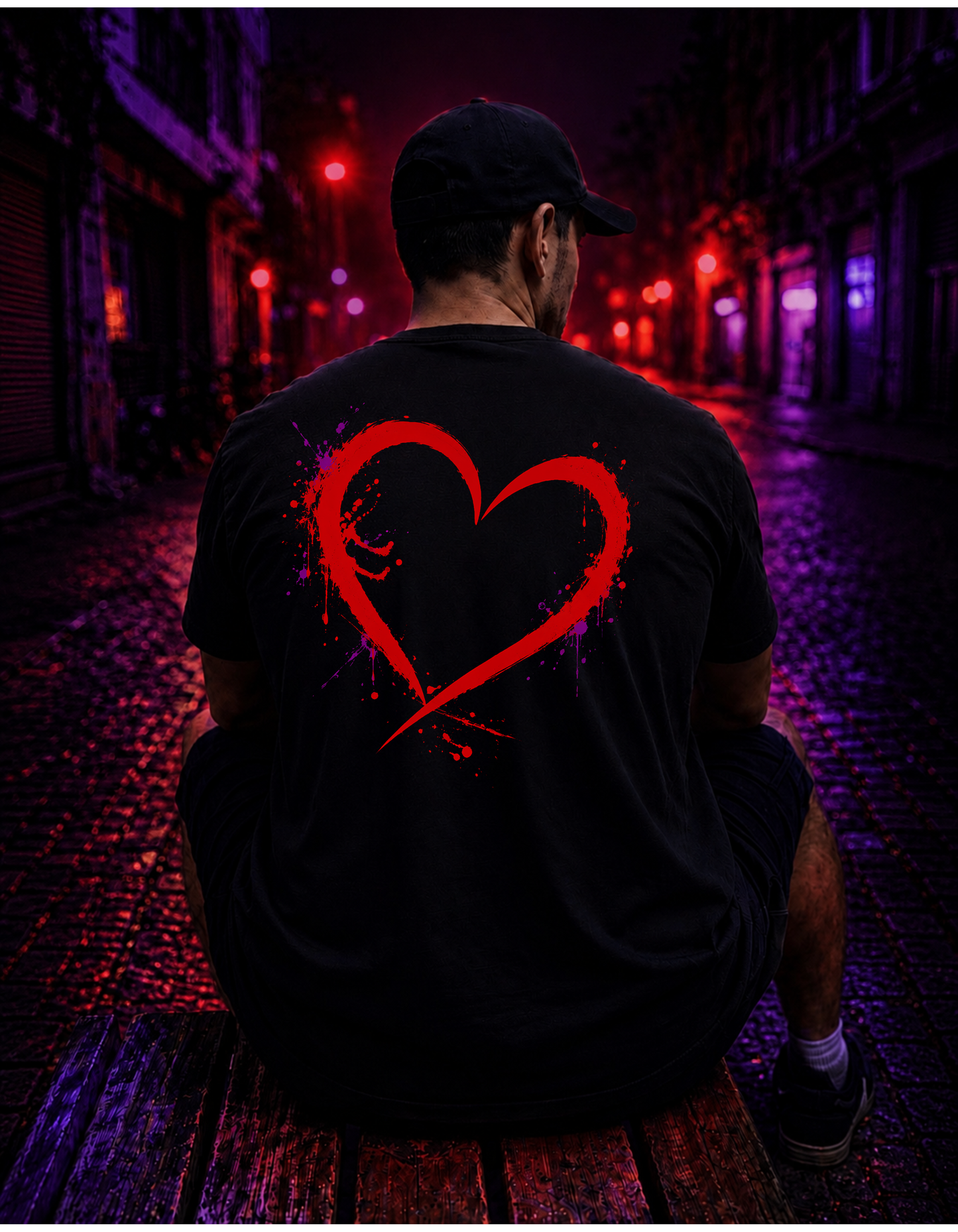 LOVE Graffiti Tee – Splatter City™