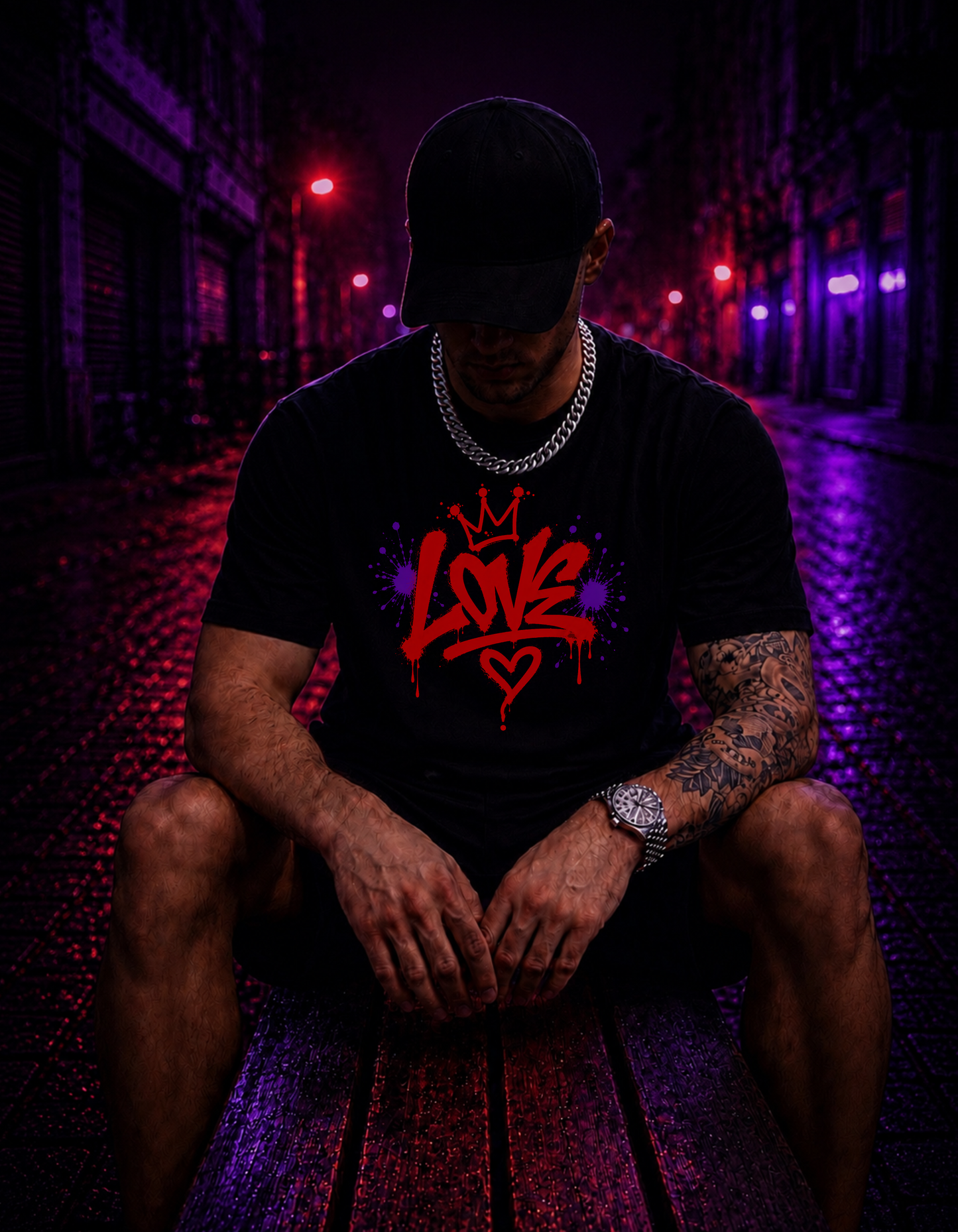 LOVE Graffiti Tee – Splatter City™