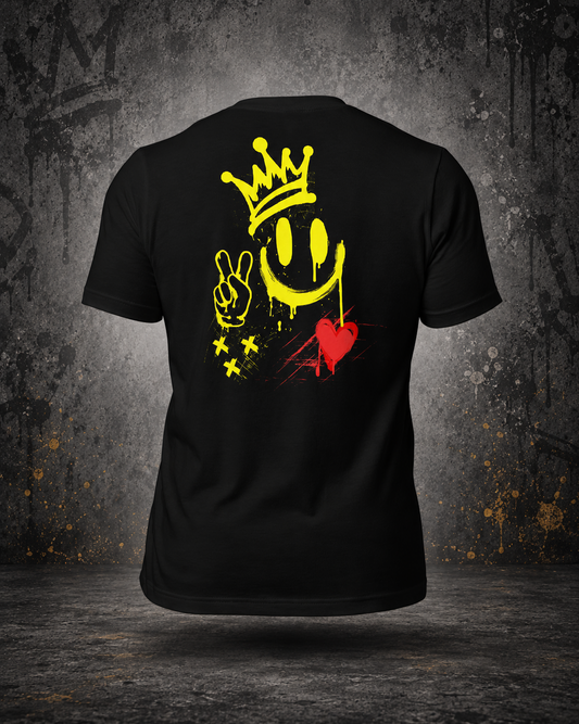 Signal Smiley — Splatter City™ Tee