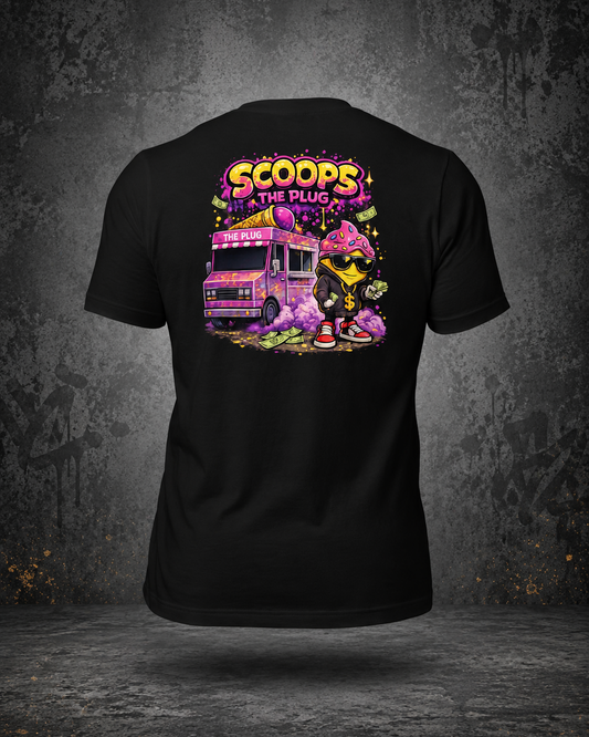 SCOOPS the Plug — Splatter City™ Tee
