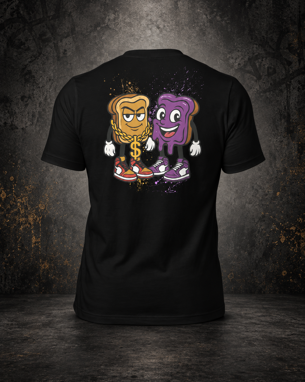 PB&J Bread Winners Tee — Splatter City™ Edition