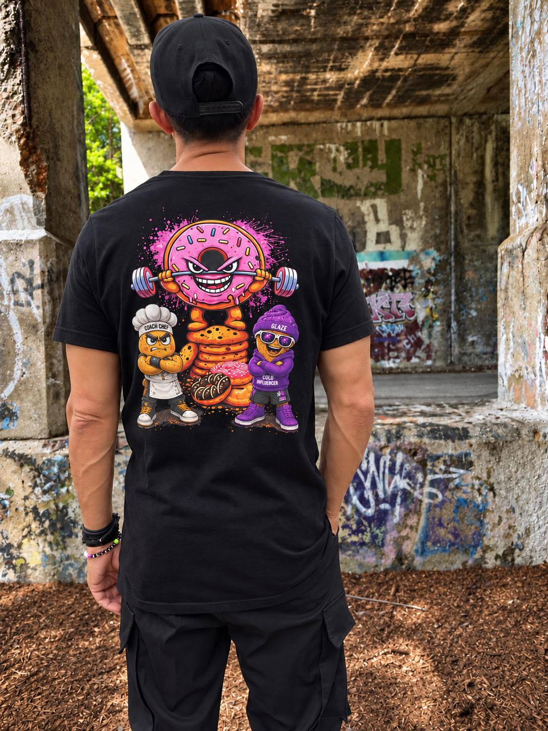 GLAZE the Enforcer Tee — Splatter City™ Edition