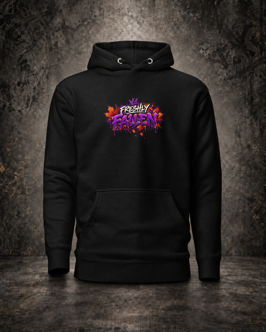 FRESHLY FALLEN HOODIE — SPLATTER CITY™ FALL EDITION