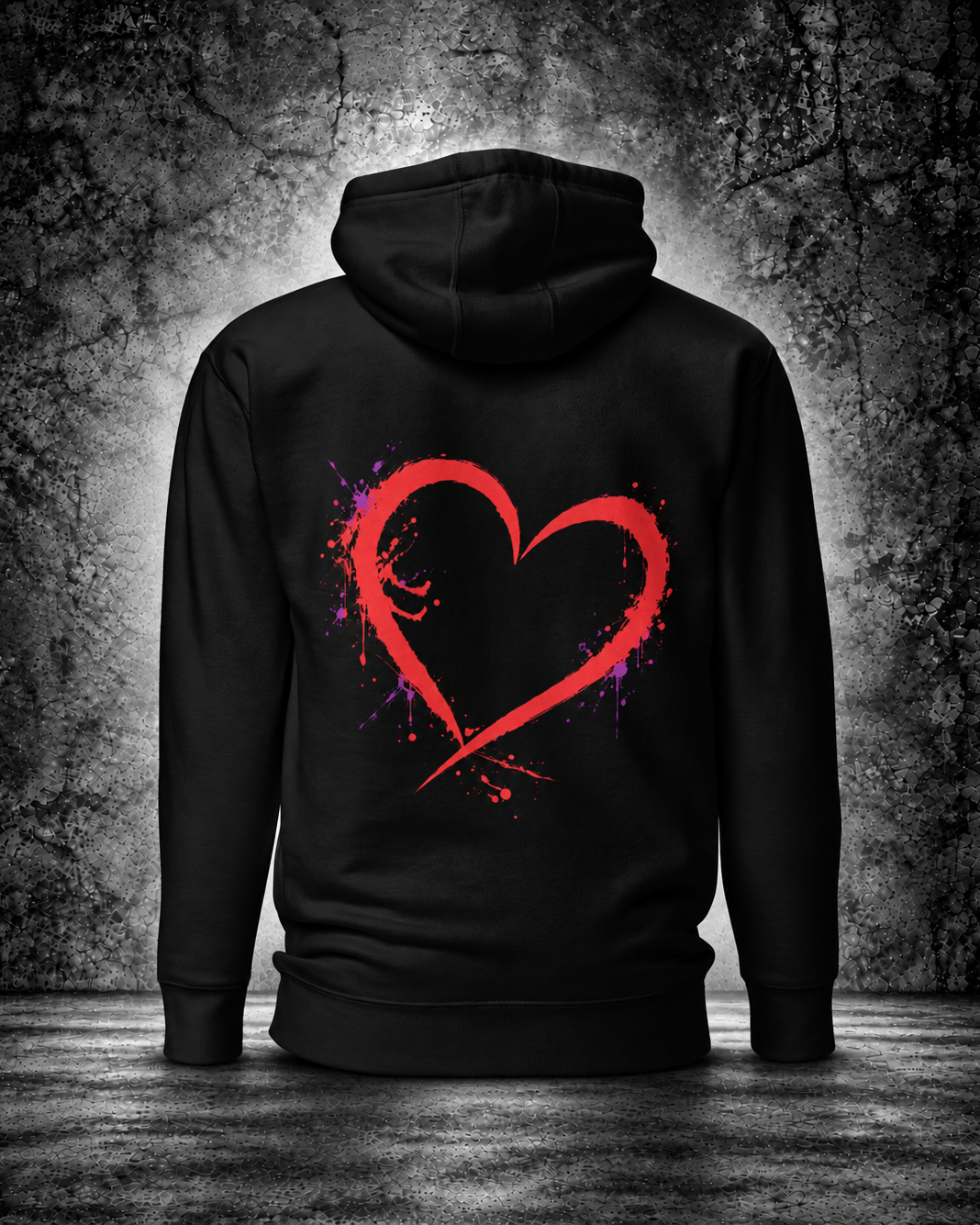 LOVE Graffiti Hoodie – Splatter City™