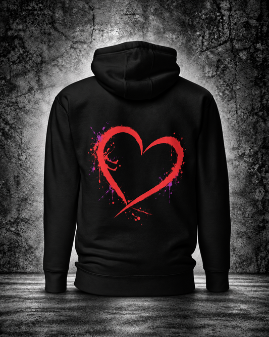LOVE Graffiti Hoodie – Splatter City™