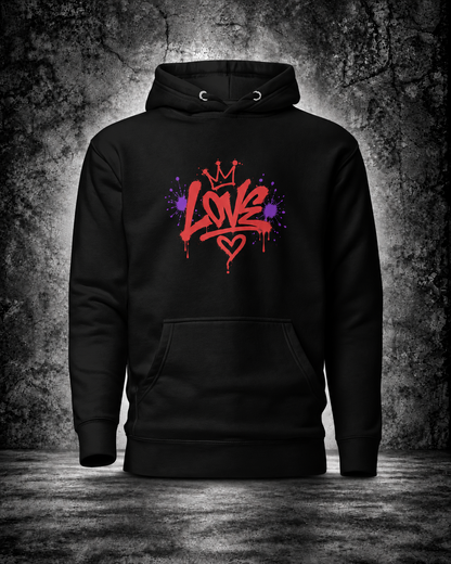 LOVE Graffiti Hoodie – Splatter City™
