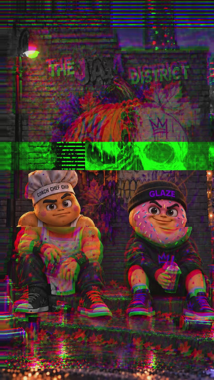 No Tricks, Just Drip Hoodie — Splatter City™ Fall Edition