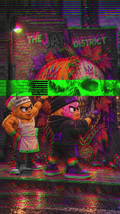 No Tricks, Just Drip Hoodie — Splatter City™ Fall Edition